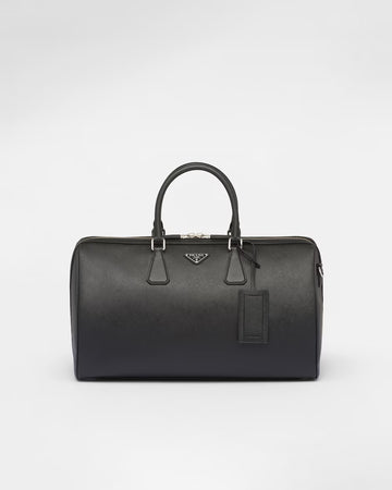 Sac de voyage en cuir Prada